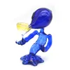 Haishahs Bong Alien Szklane Rury Wodne Recykler Dąb Rig Palenie Ręka Wysokość Rury 16.5 CM 6.49inch