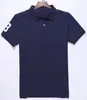 USA Fashion Mens Solid Polo Shirts Big Horse Brand Brand Racing Sport Golf Polos Bianco Grigio Blue Black Brown S2XL 15 Colori7217732