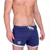 جديد مصمم السراويل رجل كمال الاجسام boardshorts ركض سريعة الجافة الركبة طول sweatpants الصيف الذكور الجمنازيوم اللياقة البدنية تجريب