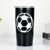 20oz Baseball Tumbler Cups Softball Basketball Football rostfritt stål Cup Travel Car Beer Mug Vacuum Isolated Mugs 5 Styles M107060755