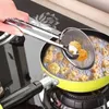 2020 Nieuwe roestvrijstalen filter lepel keuken olie-braden Filter mand met clip multifunctionele keuken zeef accessoires toebehoren