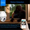 Anspo Full HD 1080P Outdoor Waterproof WiFi PTZ Camera Security IP IR Camera Night Vision AU Plug Indoor/Outdoor Camera