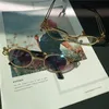 Vintage Small Round Diamond Sunglasses Women 2019 Brand Fashion Steampunk Colorful Rhinestone Shades UV400 Oculos