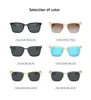 Groothandel-Nieuwe Mode Vintage Driving Zonnebril Mannen Buitensporten Designer Mens Zonnebril Best Selling Goggles Glazen 6 Kleur met Doos
