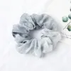 Cute Chiffon Scrunchies Women Tie Dye Scrunchy Elastic Hair Bands Girls Hair Accessories Print Ponytail Holder Rubber Hair Ties7916726