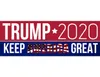 18 Type Nouveaux styles Donald Trump 2020 Autocollants automobiles 76229cm Autocollant de pare-chocs Keep Make America Great Decal pour le style de voiture