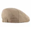 Small size men039s beret spring and summer thin section breathable peaked cap British retro forward hat fashion6332698