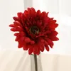 Sztuczny Kwiat Gerbera Jedwab Kwiaty 30 CM Kolorowe Pastoralizm Home Decor Fałszywe Kwiaty 10 Kolory Wedding Flower Decoration