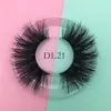 Custom Box Mink Eyelashes Dikke Super Lange Valse Wimpers Hoge Volume Nertsen Washes Zachte Dramatische 25mm Eye Washes DL21