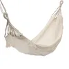 Utomhus Camping Hängmatta Swing Safety Portable Hanging Chair Pure White Romantic Lace For Travel Vandring Garden Sleeping