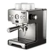2020 New 15 Bar Italian شبه التلقائي لصانع القهوة Cappuccino Milk Bubble Makers Americano Espresso Coffee Machine للمنزل