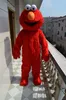 2024 Högkvalitativ het vuxen Red Biscuit Street Red Monster Mascot Costume Fancy Party Dress Free Frakt