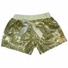 Enfants Designer Shorts Bébé Filles Paillettes Pantalons Vêtements Infantile Glitter Bling Danse Boutique Pantalons Décontractés Mode Bow Princesse Shorts C331