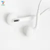 Newest 3.5mm In-Ear Earphones Earbuds Headphone Headset With Mic & Remote Volume Control For Samsung Galaxy S6 i9800 S6 Edge