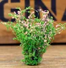 Hurtownia sztuczna Krzew Kwiat Miniaturowy Fairy Ogród Domy domowe Dekoracja Mini Craft Micro Landscaping Decor Diy Akcesoria