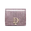 محافظ ومحافظ النسائية 2019 Snap Fortener محفظة القابض قصيرة الأزياء الصغيرة أنثى محفظة قصيرة الأزياء Wallet320s