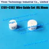 Wire Guide Set C101 + C102 Ø0.05 / 0,07 / 0,10 / 0,15 / 0,20 / 0,25 / 0,30 / 0,33 mm 104433450,104433460,104433440,10443420,104433400,104444460,135006542