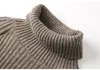 Women Sweater New Spring High-Quality Turtleneck Long Sleeve Soft Cashmere Sweater Female Fashion Warm Solid Knit Pullover