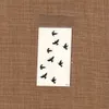 Fake Temporary Tattoo Water Transfer Sticker Small Pattern Black Birds Women Beauty Cool Girl Body Art Live of Song