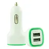 Dual USB Port Car Charger LED Light Universal 5V 21A Charing Adapter för Samsung Galaxy HTC4810599