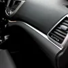 Для Hyundai Tucson нержавеющая сталь отделка приборной панели Center Console Console Lothering Decorative Car Garnish250u