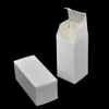 2.6x2.6x5.6cm Black/Brown/White Small Kraft Paper Box Paper Cardboard Package Boxes For Perfume Oil Bottle Packaging Carton