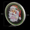 Herdenkingsmunt Craft Merry Christmas Santa Claus Deer Sleigh voor Silver Plated Challenge Badge