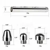 3 Types Head Stainless steel Bidet Faucets Rushed Anal Douche Shower Cleaning Enemator Enema Metal Anal Cleaner BuPlugs Tap