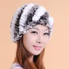 Femmes chapeau d'hiver mode Weave chapeaux de fourrure qualité mode chapeau femmes hiver chapeau chaud 100% fourrure Livraison gratuite