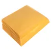 Fabrikspris 20x25cm Frakt Förpackningsmaterial Padded Självtätning Guldfärg PE Poly Courier Kuvert Mail Papper Bag Kraft Bubble Mailer
