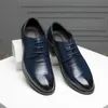 Toppkvalitet Plus-Size Mens Shoes US6 ~ US13 Business Dress Arbeta Sko Klassisk Brudgum Bröllopsstorlek 38-48