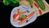 Ceramic conjunto de duas peças cozinha cozinheiro faca bebê saudável suplemento alimentar afiada cerâmica set melão alisamento fábrica de cor direta