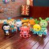 Octonauts Peluş Bebek 8 Inç Karikatür Dolması bebek Barnacles Kwazii Peso Shellington Dashi Profesör Inkling Tweak Bebek Oyuncakları