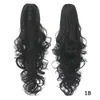 Synthetic Claw on Ponytail hair extension fake ponytail hairpiece for women black brown tail hair extension hair3056841
