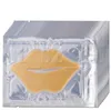 Rosa Vit Guld Läppmask Pads Fukt Essence Crystal Collagen Lips Care Patch Pad Lip Face Care Skönhet Kosmetisk