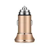 3.4A Safety Hammer charger Aluminium 2 ports USB Output Metal Dual USB Car Charger For Samsung Lg android phone gps pc