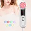 Portable 7 LED-Photon-Lichter Home Hautpfleger Geräte Falten Entferner Gesichtsmikrowstrom-Schönheits-Massagegerät für alle Hauttypen