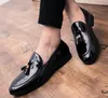 2020 Ny modetrend Men spetsig Tassel Pendant Oxford Shoes Man Dress Wedding Prom Homecoming Office Shoe Sapato Social268h