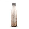 500ml Marble Duplo Walled Cola forma de garrafa de aço inoxidável de vácuo garrafa isolados Água muitas cores Moda Outdoor Sports Viagem Caneca