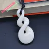 Fashion-t Sale New Zealand Maori Handmade Carved Ox Bone Necklace Infinity Twisted Pendant Womens Mens Hawaii Surfer Style Choker