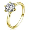 Inlay CZ Diamantringe Hearts and Arrows Ringe Silber Ringe Silber Schmuck Einzelhandel Produkten - 0001WR