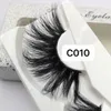 100% Real Mink Cabelo Lashes 25mm-30mm 5D Cílios Vison Macio Natural Grosso Cruz Handmade Longo Dramático 3D Cílios Falsos com Caixa de Embalagem