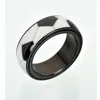 Basquete de futebol de beisebol de futebol de titânio anel de aço ostentando produtos de jóias rotação de alívio de pressão jóias