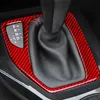 Car Styling Center Console Gear Shift Frame Decoration Cover Sticker For BMW X1 E84 2010-2015 LHD Interior Carbon Fiber Trim
