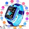 Q12B enfants montre intelligente téléphone montre pour Android IOS vie étanche LBS positionnement 2G carte Sim appel quotidien 8286544220