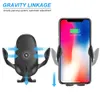 10W Wireless Car Charger Mount for Samsung S10 S9 note 9 10 Fast Charging Gravity Clamping Phone Holder