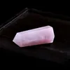 Natural Rose Quartz Crystal Point Mineral Ornament Magic Repair Stick Family Home Decoration Study Decoration DIY Gift4766603