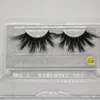 25/50/100 Pairs Ücretsiz DHL VIP MOMO 25mm Lashes Dramatik Vizon Lashes Yumuşak Uzun 3D Vizon Kirpikler CrissCross Tam Ses Göz Kirpikler Makyaj