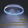 LED Ceiling Shower Head Round D300 SUS304 Stainless Bathroom multifunctional Matt black Products Rain Mist Overhead Shower