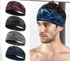 Sport Headband Män Kvinnor Unisex Under Sweat Wicking Stretchy Athletic Bandana Headscarf Yoga Headband Head Wrap Bästa Sport Övning GD129